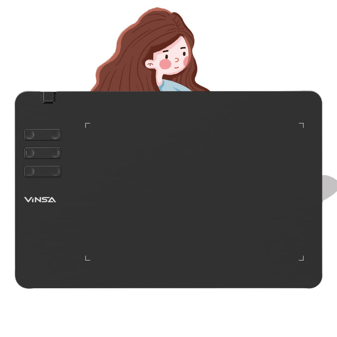 T605 Digital Tablet, Hand-Drawing Tablet, Computer Drawing Tablet, Online Course Ps Comic Drawing Tablet, Electronic Handwriting Tablet