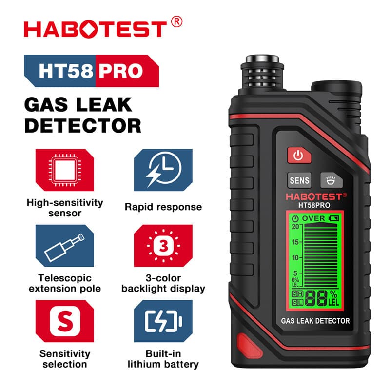 HT58pro Huabo New Combustible Gas Detector