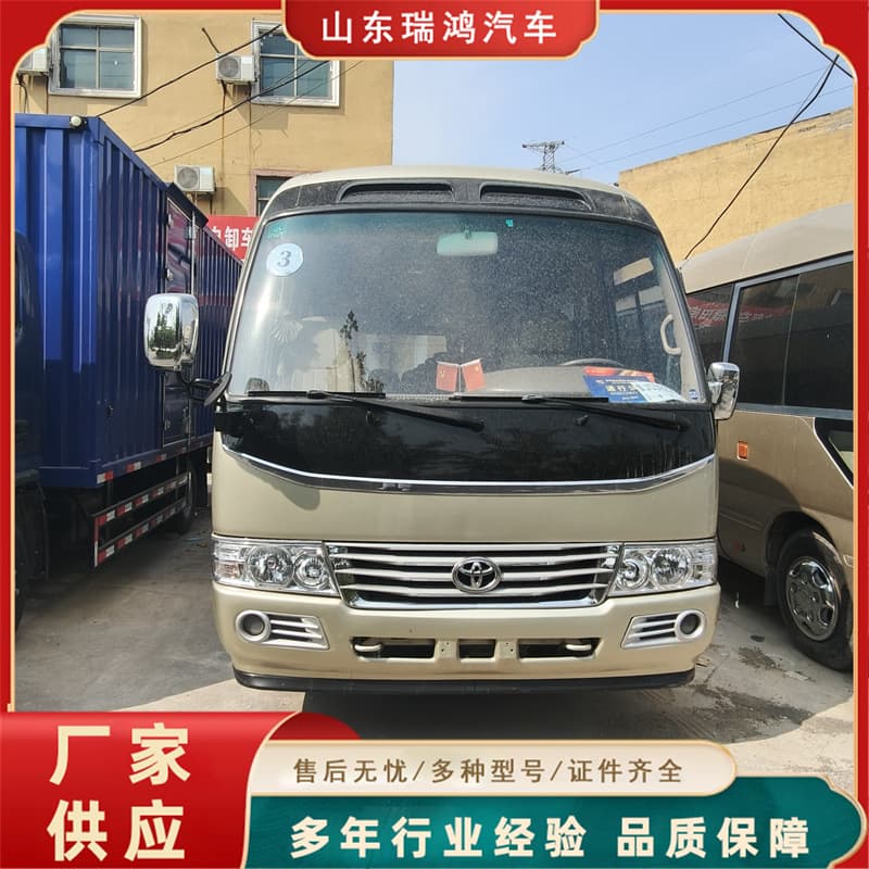 Used Refurbished Toyota Coaster 20-Seat Midibus - Export to Africa Business Vehicle Luxury Bus