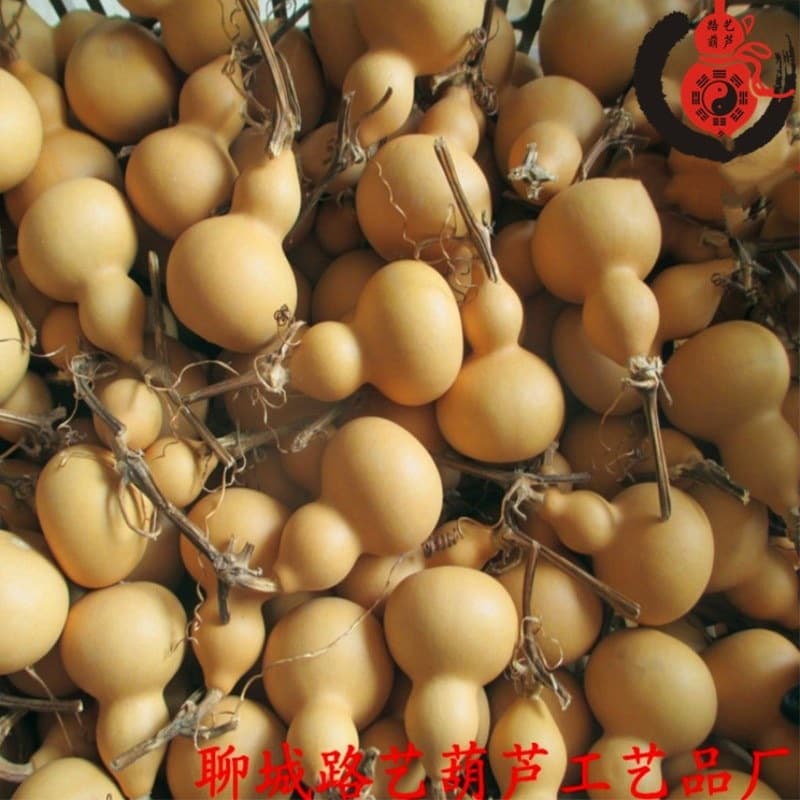 Factory direct sales of natural hand-twisted gourds, exquisite small gourds for collecting and playing with, wholesale American gourd handicrafts.