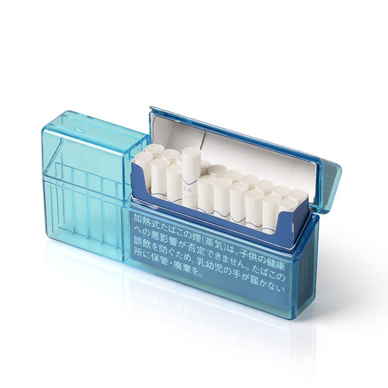 Storage case for Japan iqo iluma iluma i one prime cigarette case, holds used pods