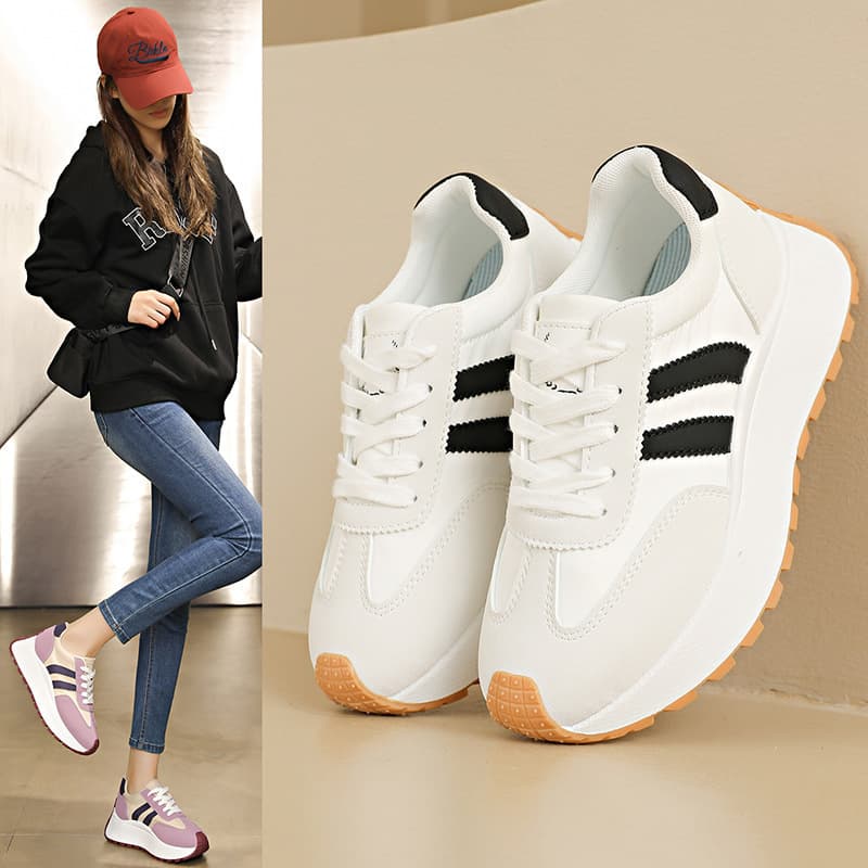 Women's Summer New Cross-Border Casual Breathable Shoes Fashion German Training Shoes Heightening Sports Shoes