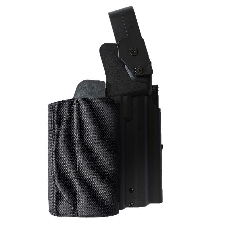 Polymer Adjustable Rotating Drop Leg Holster for Glock G19 P320 with Light Quick-Draw 92A Holster Bag