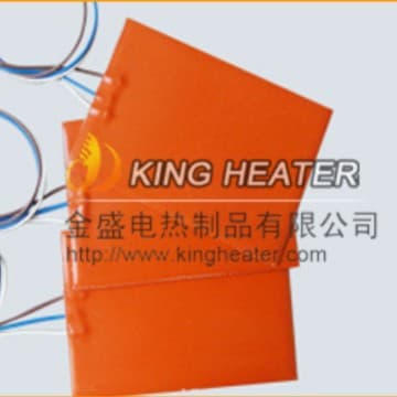 Custom-made heating plates of various sizes, silicone heating plates, silicone rubber heating plates, heating elements, electric heating elements