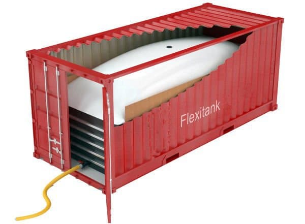 Twenty-Foot Container Liquid Tank, Polypropylene Material Liquid Storage and Transport Bag, Food-Grade Red