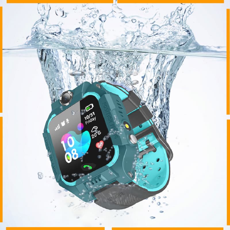 Q19 Kids Smart Phone Watch Waterproof Micro Chat GPS Camera Flashlight Sixth Generation Z6 Children's Digital Wearable Device