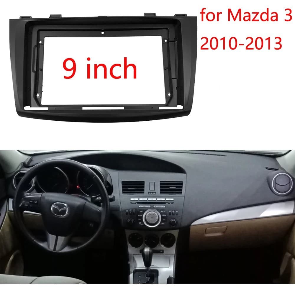 The Mazda 3 Star Navigation Frame is suitable for 2010-2013 MAZDA 3 Android Navigation and can be modified with various modifications.