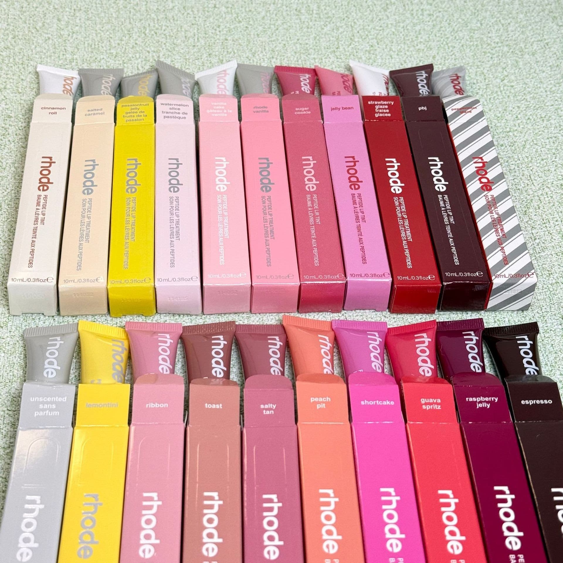 Cross-border stock Rhode Hailey lip balm moisturizing lip care tinted lip balm lip gloss lip glaze