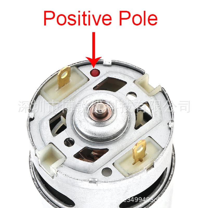 RS550 DC Motor 14-Tooth 21V Gear Motor 28000RPM 8.2mm Gear Lithium Chainsaw Motor