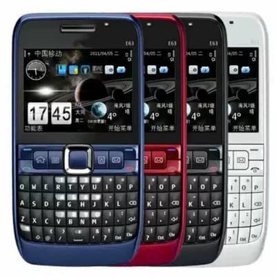 Cross-border foreign trade 3G mobile phone E63 non-smart phone 3G elderly phone student button candy bar phone