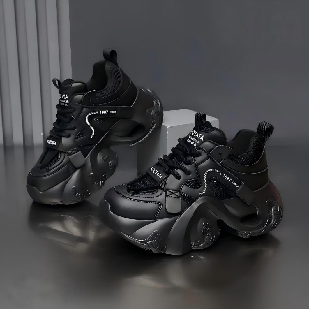 2026 Spring Women's Casual Sneakers Mesh Breathable Sports Shoes Thick Sole Retro Dad Shoes