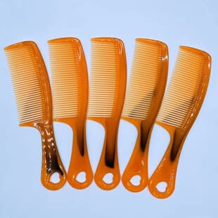Wholesale Large Household Plastic Comb Anti-Shedding Teeth Unisex Hair Styling Straightening Durable Fashion Style