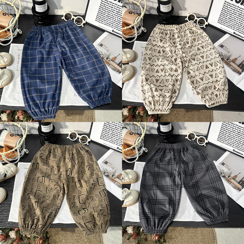 Spring and Autumn New Children's Sports Pants Casual Pants Kids Sweatpants Boys and Girls Korean Style Outdoor Pants