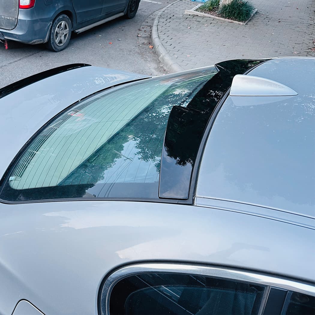For BMW 5 Series E60 2004-2010 Blade Roof Spoiler Tail Wing Rear Spoiler Car Sticker Exterior Modification Accessories