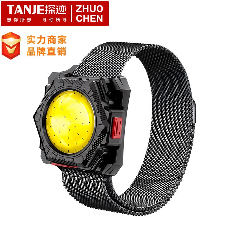 Multifunctional 3-in-1 Bright Flashlight Headlamp Wrist Light Waist Pack Light Watch Light Home Work Light Auto Repair Light