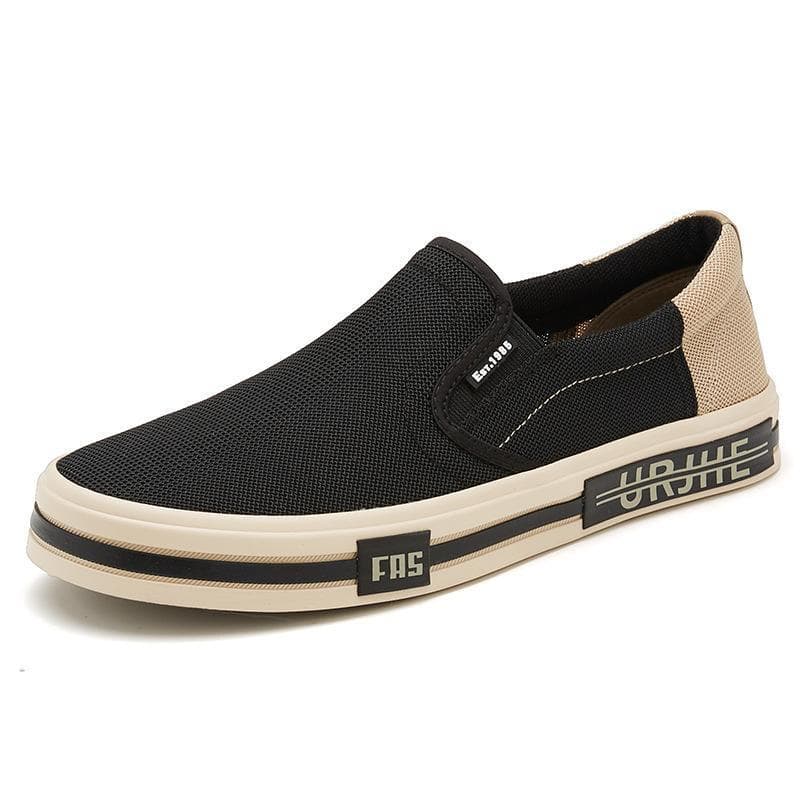 Summer Breathable Mesh Shoes for Men, New Style Breathable Shoes for Men, Korean Version Trendy Casual Sports Cloth Shoes for Students