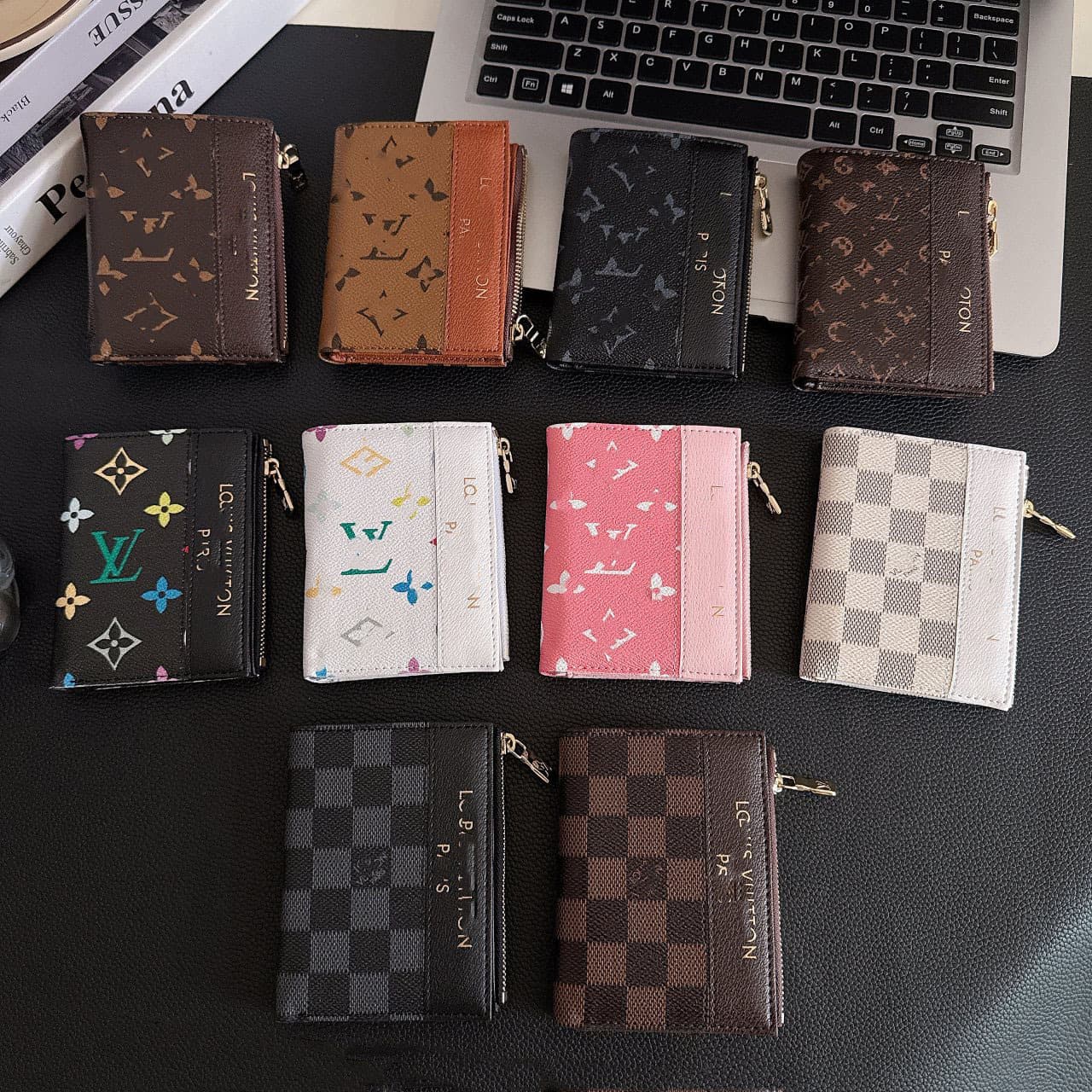 Factory spot direct batch cross-border foreign trade classic coin purse retro European and American L card bag card sleeve coin bag storage bag