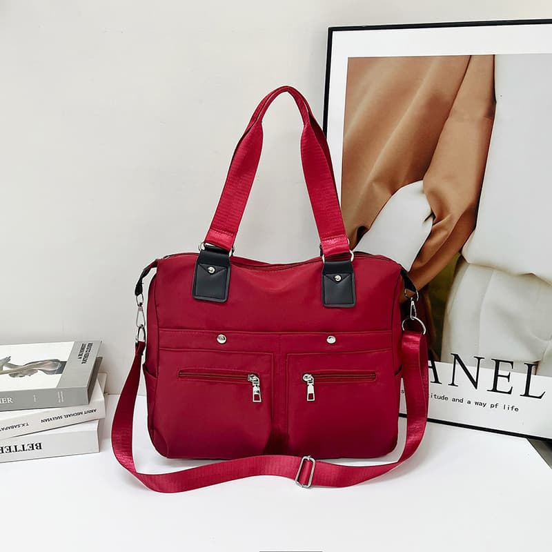 2024 winter new large-capacity casual handbags, lightweight and fashionable women's commuter handbags, women's trendy bags