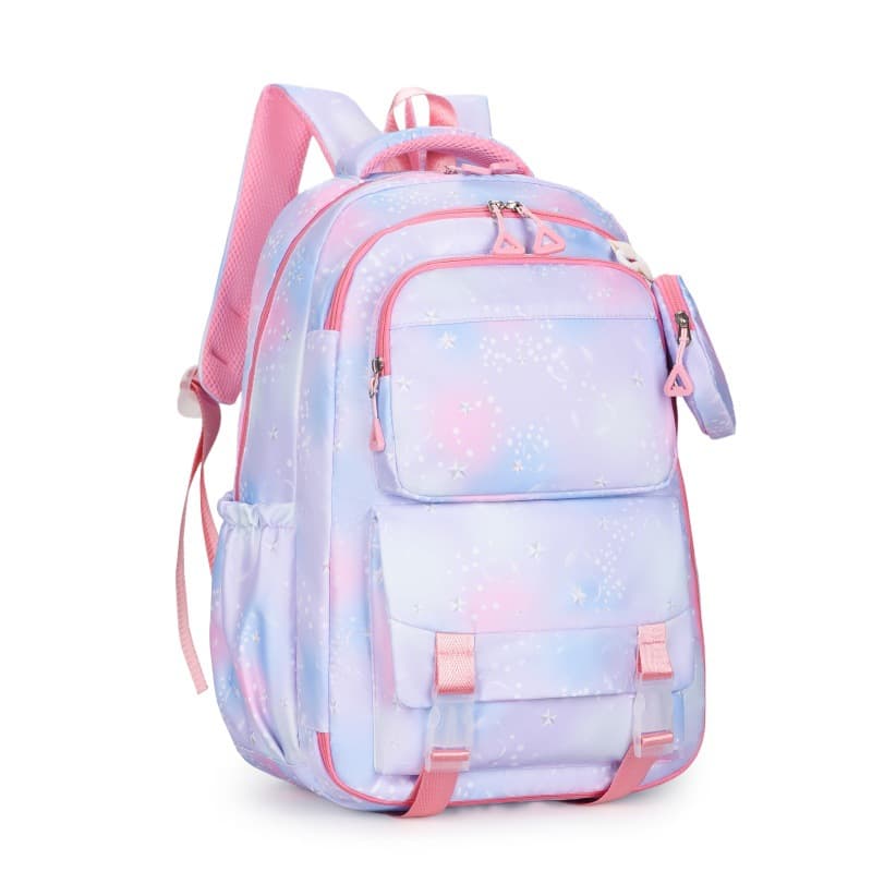 Multi-layered backpack JIAYISTAR original cross-border popular school bag for middle and high school students women