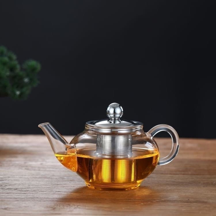 Stainless steel filter inner pot for brewing tea, electric ceramic stove for boiling water, various styles available for home use.