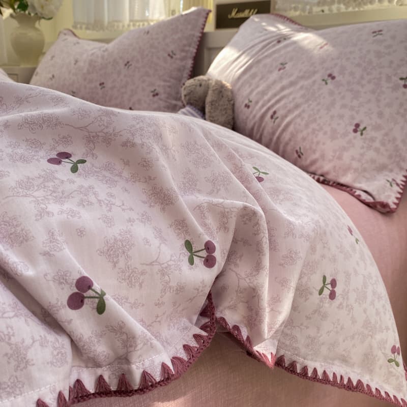 2026 new 40 count cotton quilt shell embroidered single piece quilt cover pure cotton single piece quilt cover student dormitory bedding 4