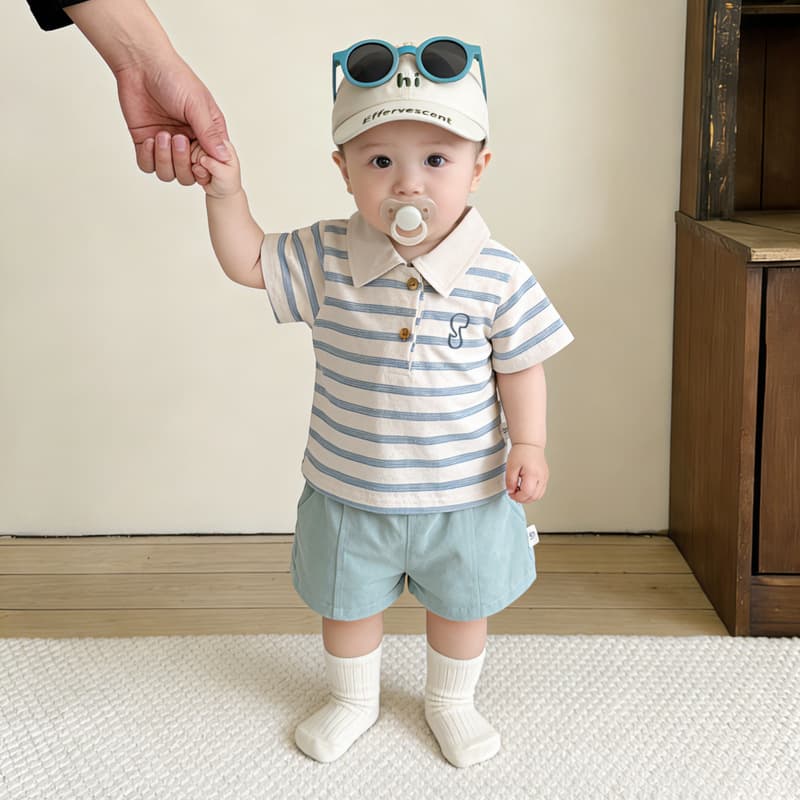 Baby Boy Summer Thin Cotton Short Sleeve New Stylish Little Boy Fashion Polo Shirt T-Shirt Infant Clothes Trendy