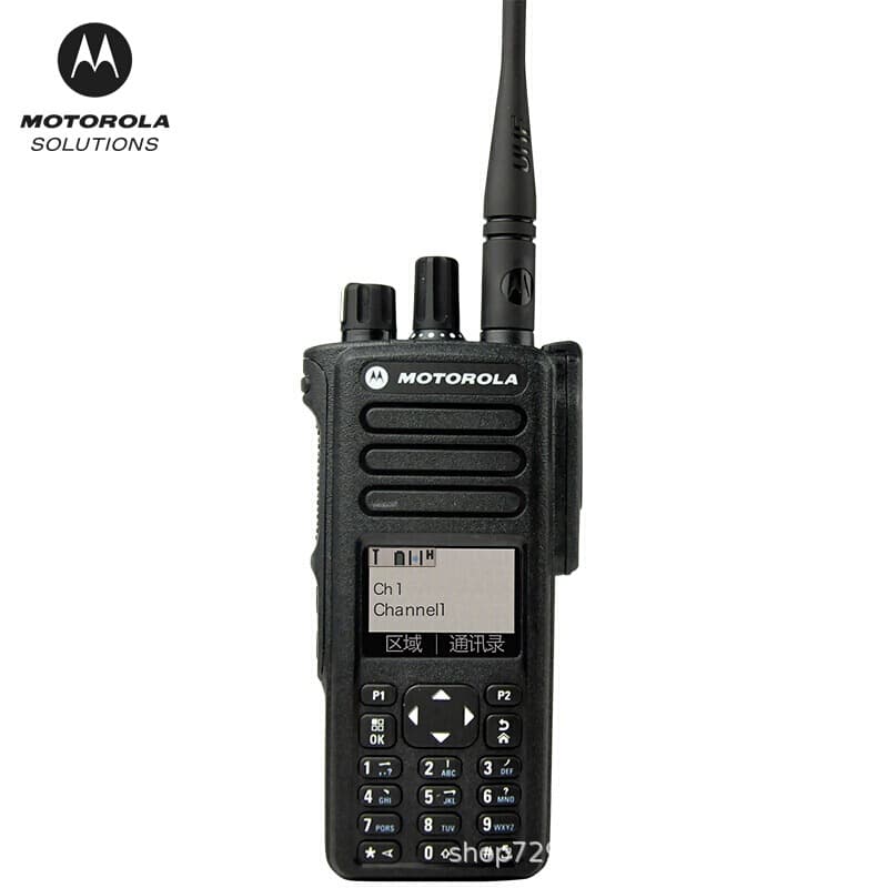 Original Motorola Dp4800E Digital Walkie-Talkie UHF Suitable for AES256 Encryption System VHF Radio