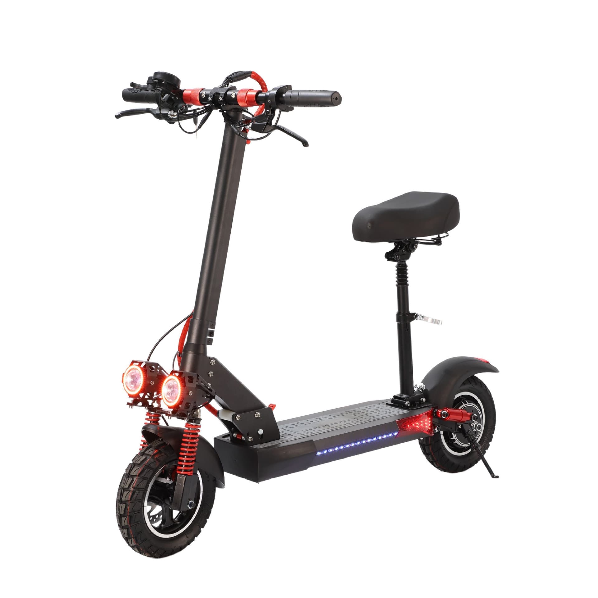 Cross-border adult electric scooter adult model shock-absorbing portable foldable long-range electric scooter wholesale