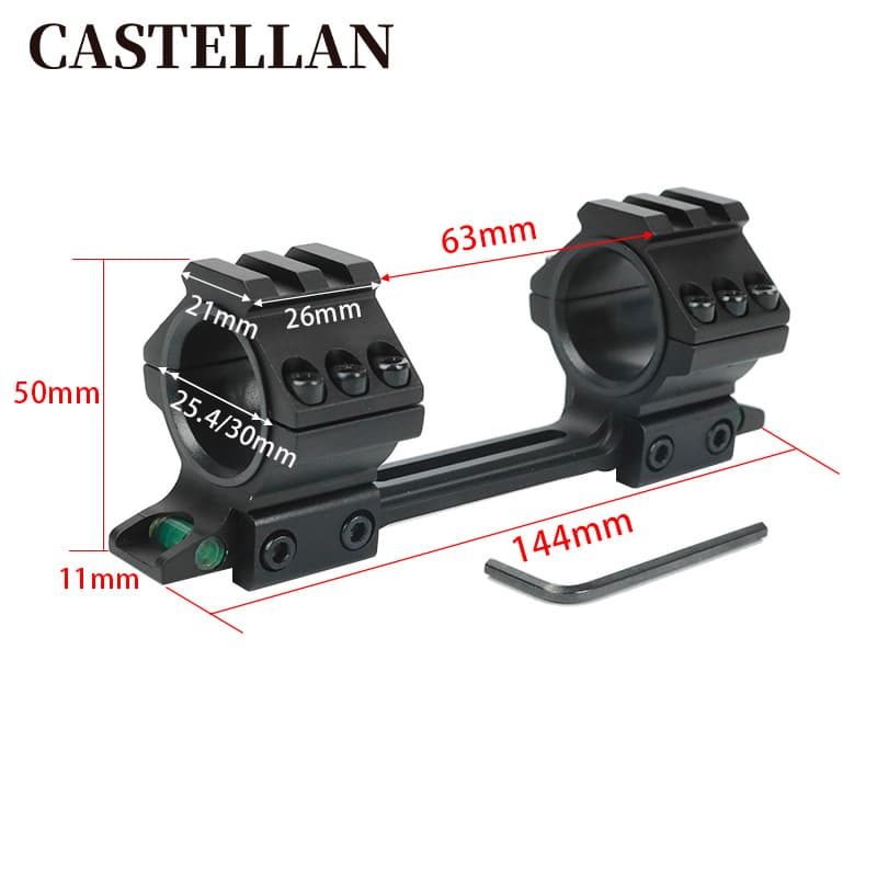 11mm level pipe clamp 30/25.4 level bracket sight bracket 11mm bubble level ring