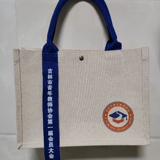 Tote canvas bag thickened three-dimensional film waterproof cotton bag streamer printed LOGO training canvas tote bag