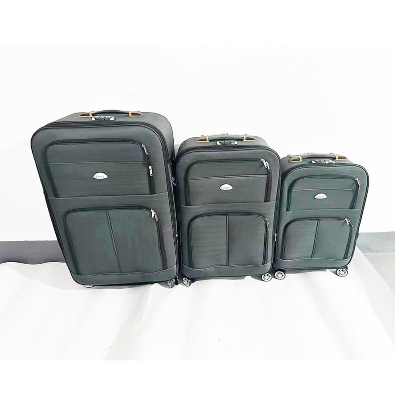 Cross-border Oxford Fabric Luggage Travel Suitcase with Universal Wheels for Men and Women, Student Trolley Case with Password Lock, 20-inch Carry-on