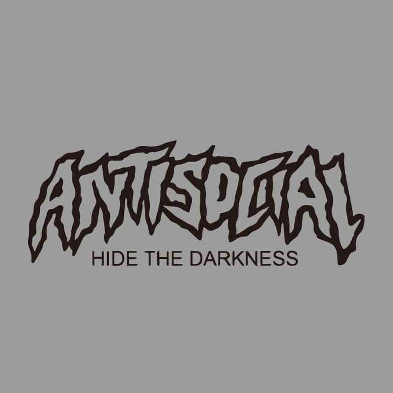Hide Dark Motorcycle Sticker DIY Motorcycle Tank Fairing Racing Helmet Waterproof Cool Decal