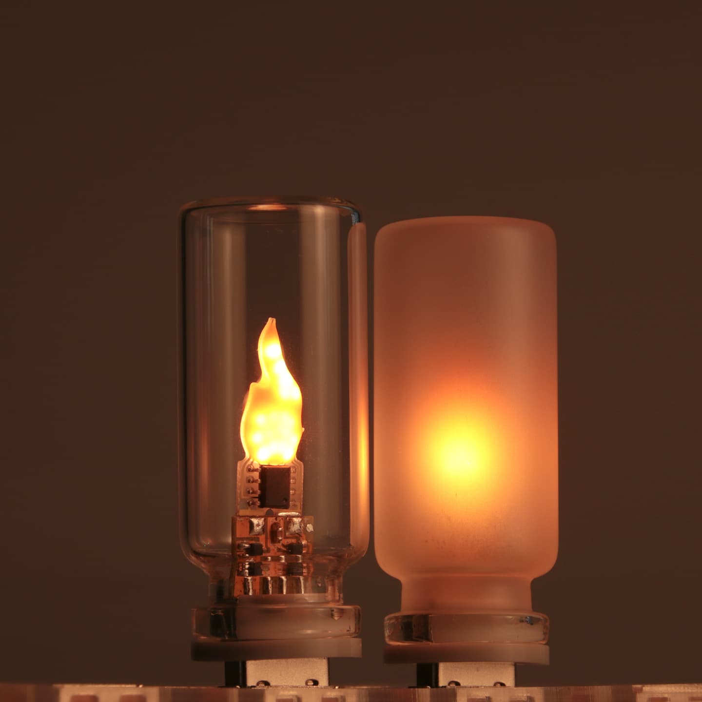 Simulated flame candle light remote control switch usb night light bedroom atmosphere light car desktop bedside light led light