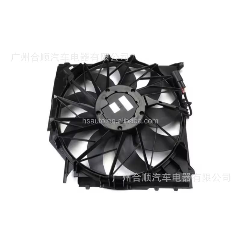 17113442089 Car Radiator Fan Compatible with 2004-2010 BMW X3 E83