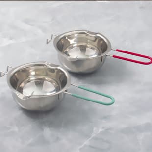 201 Stainless Steel Melting Pot, Cheese Butter Chocolate Melting Bowl, Double Boiler Wax Melting Pot, Baking Tool