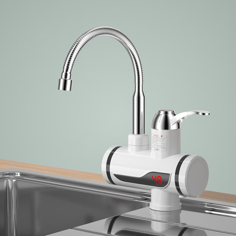 Amazon Export Electric Instant Hot Water Faucet for Kitchen, 3-Second Rapid Heating, Tankless