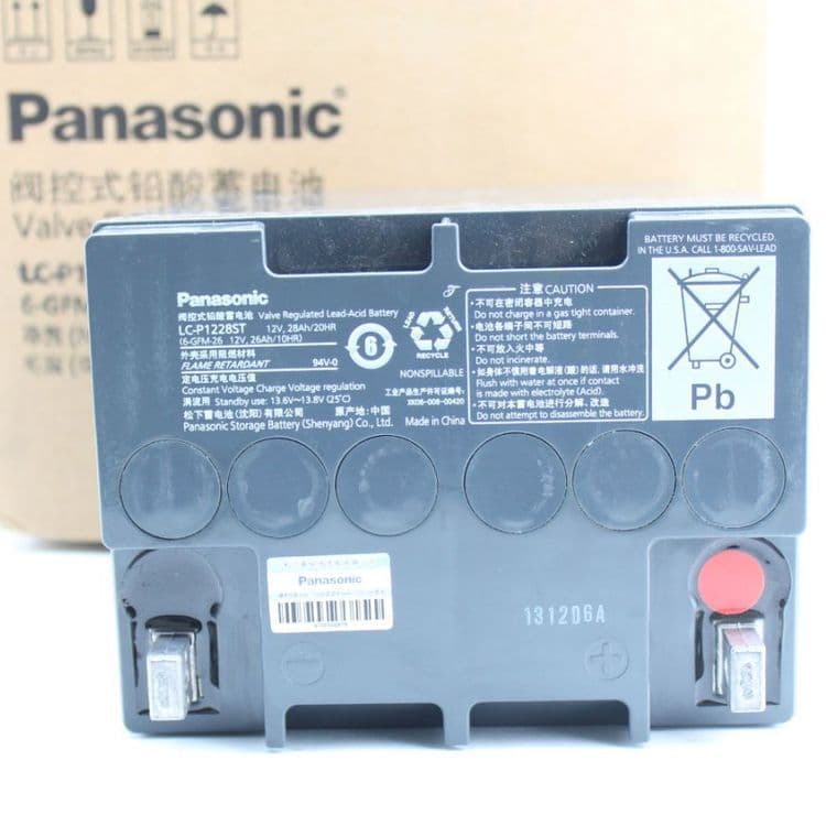 LC-CA1215P1 Japan Panasonic Battery 12V15AH Dedicated for Computer Room UPS/EPS Power Supply