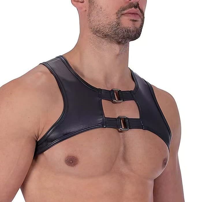 Men's Sexy Vest, Stylish Man's Vest, Strong Man's Fitness Suspender, Performance Outfit