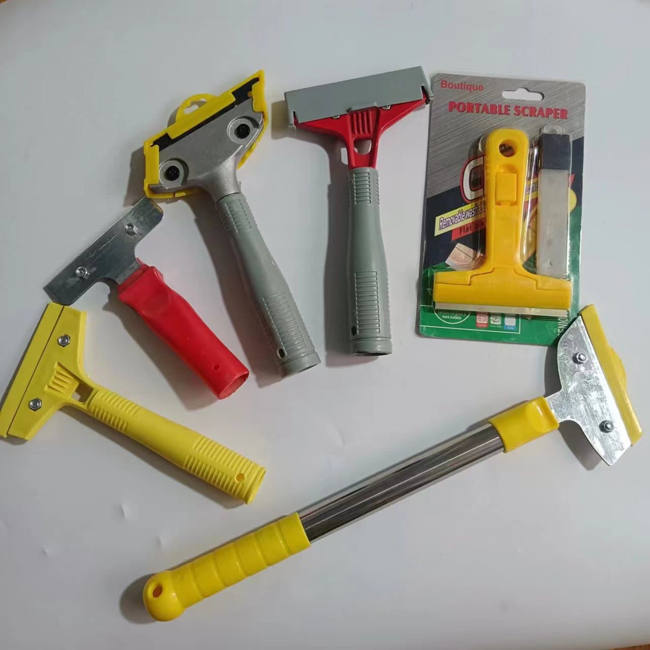 Aluminum alloy head cleaning knife, putty knife, scraper, aluminum alloy cleaning scraper, stainless steel floor scraper