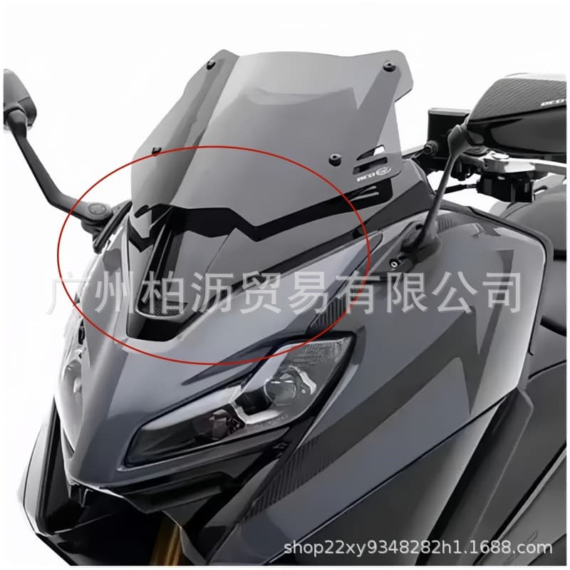 For 2022 2023 2024 Yamaha TMAX560 Front Windshield Modification Heightened Windshield Accessories