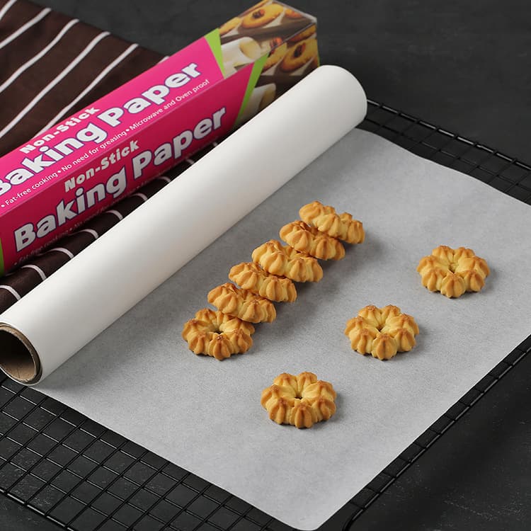 Baking Paper Wholesale Non-Stick Oil Absorbing Paper for Home Baking Trays BBQ Paper Bread Cake Silicone Oil Paper Baking Paper