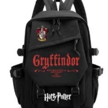 Harry Potter Harry Potter peripheral schoolbags casual film and television student backpacks for men and women Korean version ins
