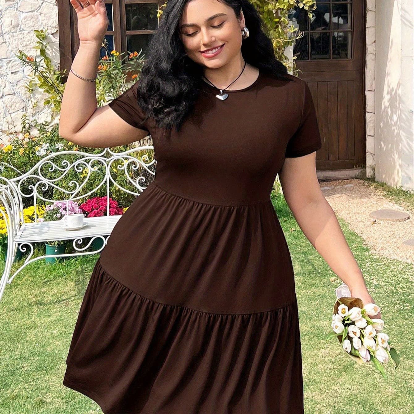 Cross-border Special Loose Plus Size Women's Tops for US and EU Markets