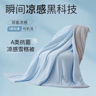 Class A Cooling Summer Quilt Ice Silk Air Conditioner Blanket Thin Summer Bedding 2026 Drop Shipping