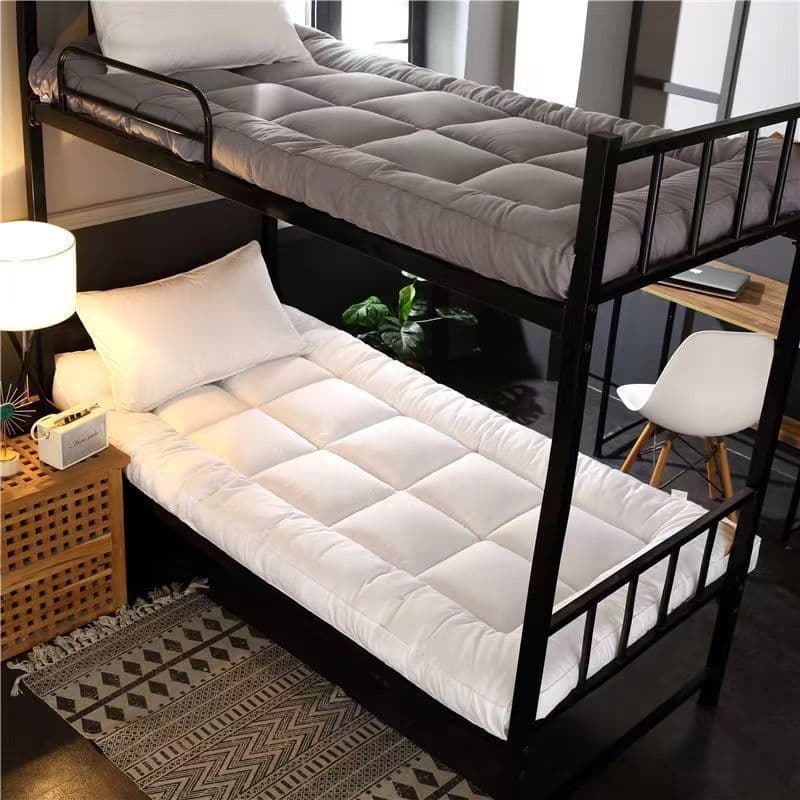 Extra Thick Mattress All-Season Student Dormitory Worker Single Upper/Lower Layer Pad, Foldable Mattress Bedding Wholesale