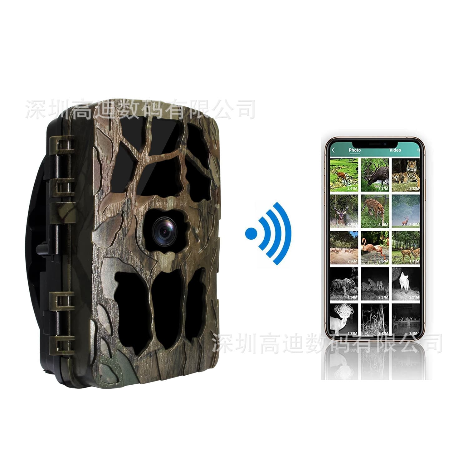 New WiFi Infrared Night Vision Trail Camera Factory Wholesale Direct Outdoor Security Hunting Camera