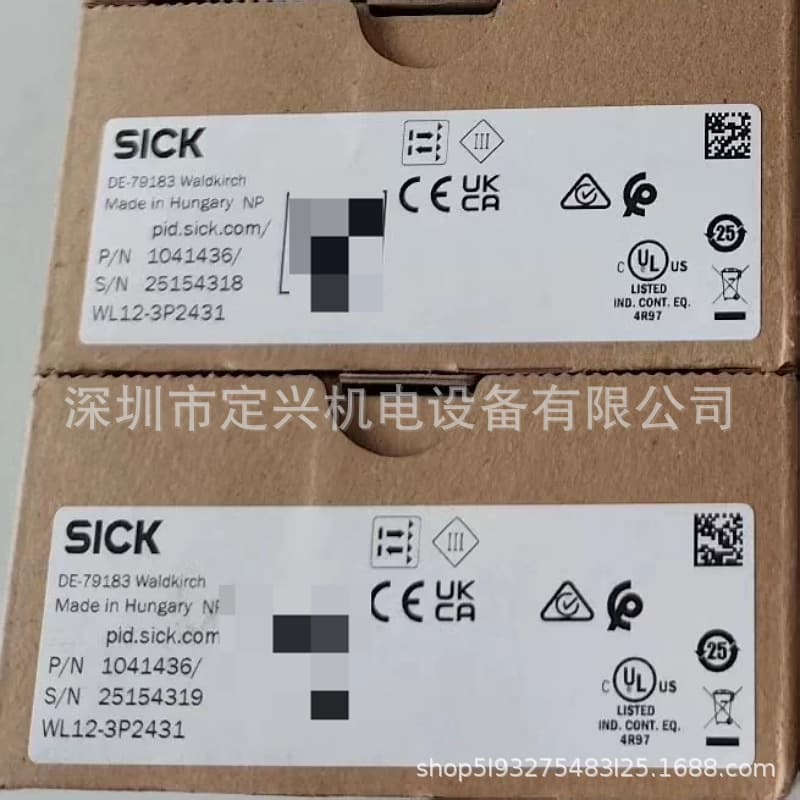 SICK Photoelectric Sensor WL12-3P2431 1041436