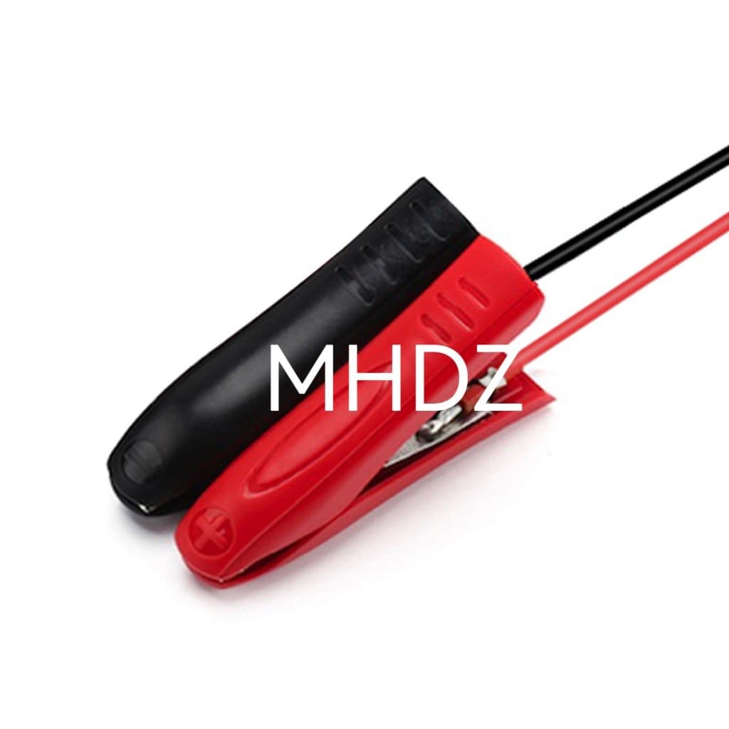 Car Motorcycle Battery No-Dismantle Charging Cable with Insulated Dust Cover Cold-Pressed O-Type Ring Pre-Insulated Terminal