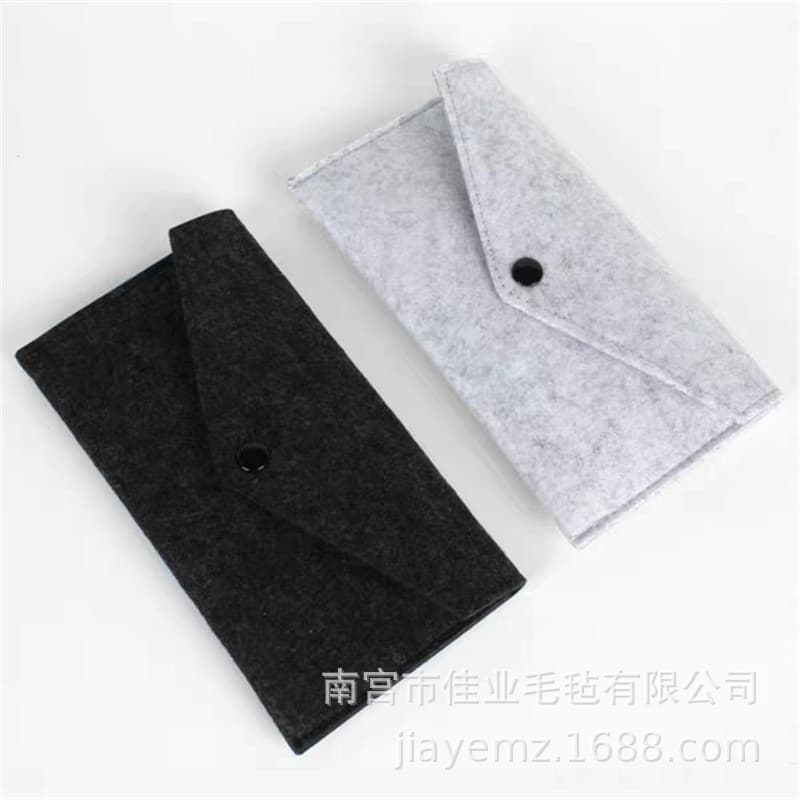 Wholesale Felt Phone Pouch Promotional Gift Felt Pen Case Felt Phone Bag Various Felt Tool Storage Bags