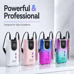 Cross-border Nail Drill Anti-Vibration Portable Rechargeable 45000 RPM Nail Drill 601